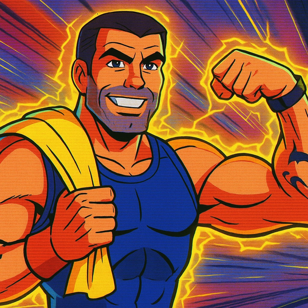 90s Morning Cartoon style transformation