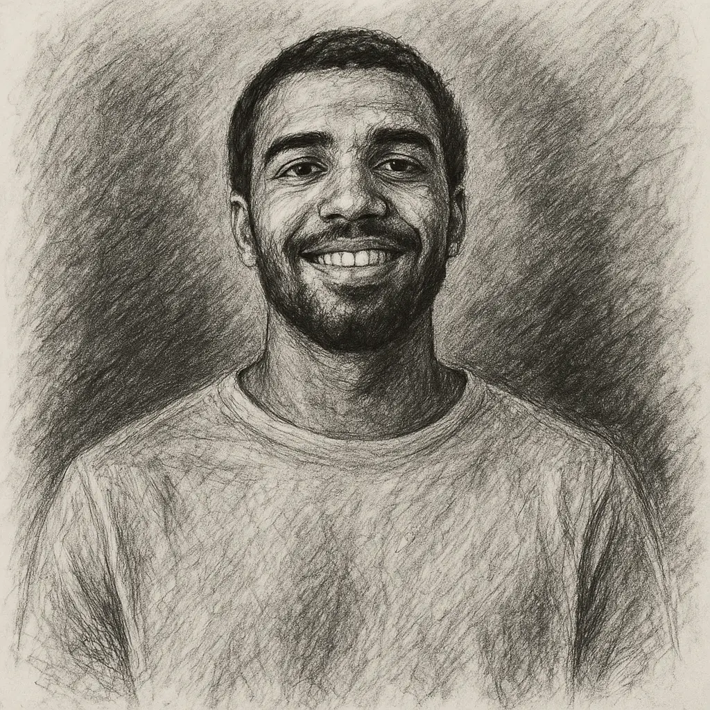 Charcoal Stencil style example